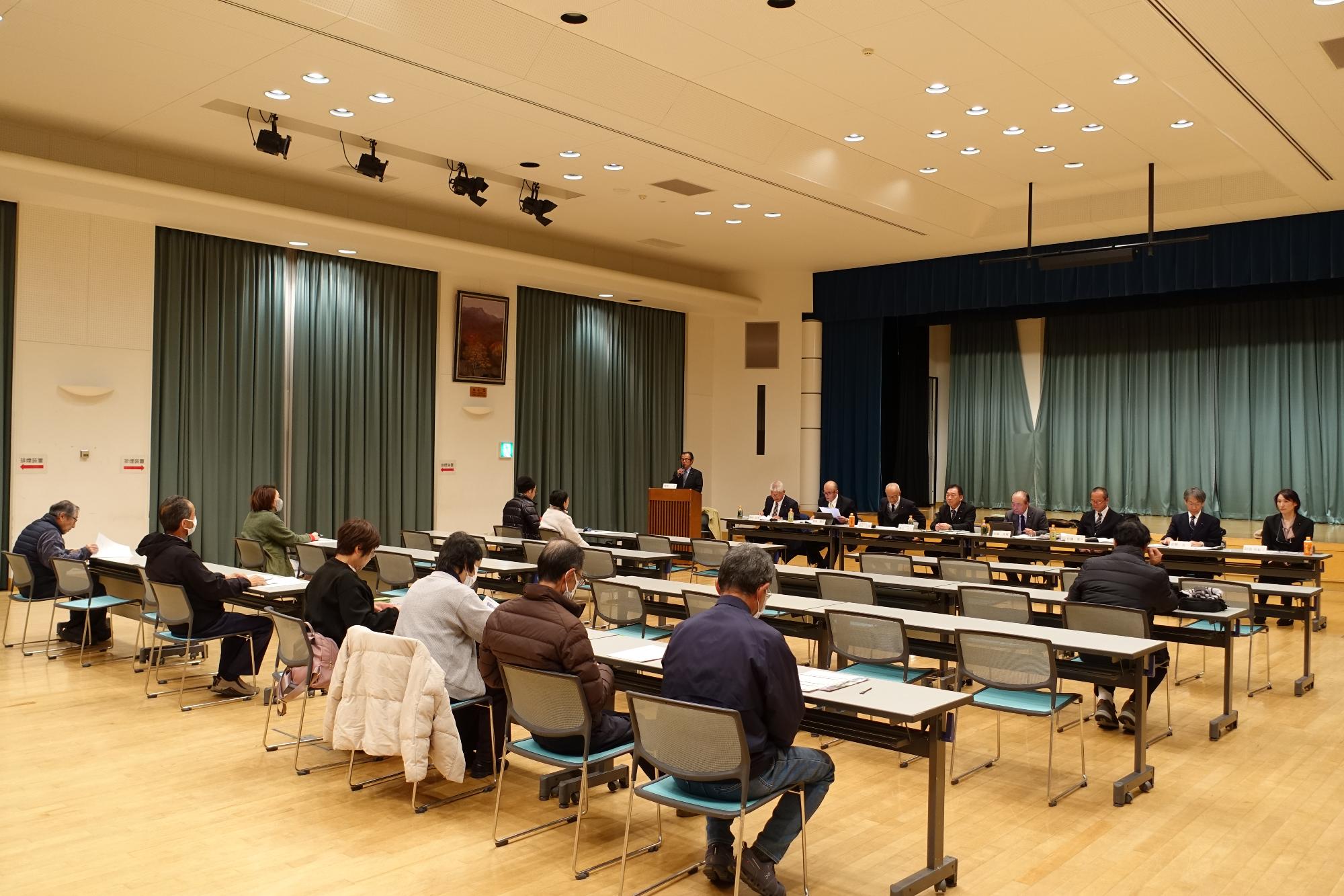 令和6年度懇談会の様子