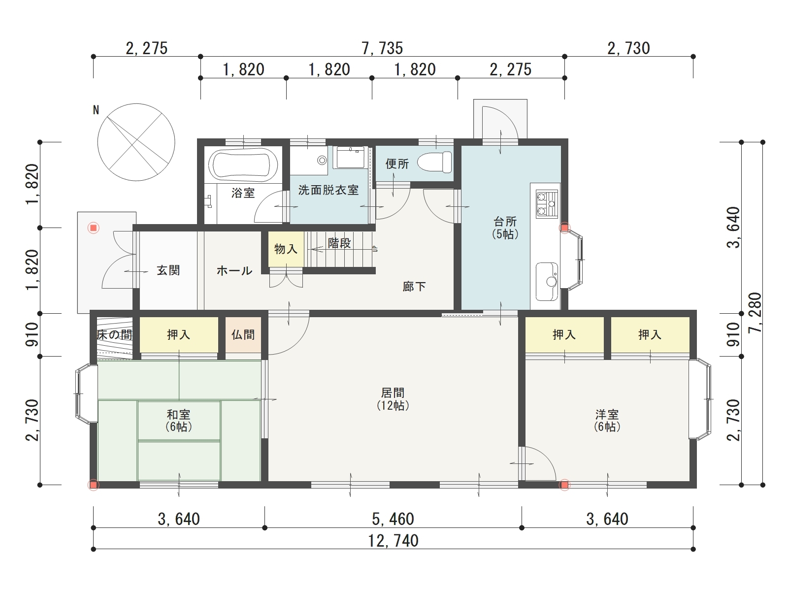 1階平面図